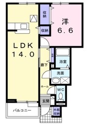 伊那新町駅 徒歩8分 1階の物件間取画像